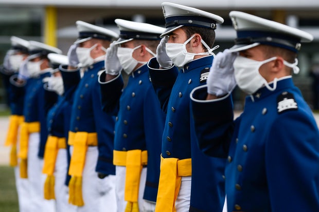 Vice President Pence Speaks At Air Force Academy Graduation In Colorado 