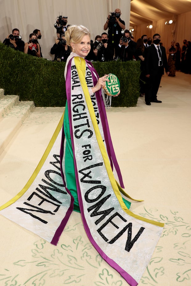The 2021 Met Gala Celebrating In America: A Lexicon Of Fashion - Arrivals 