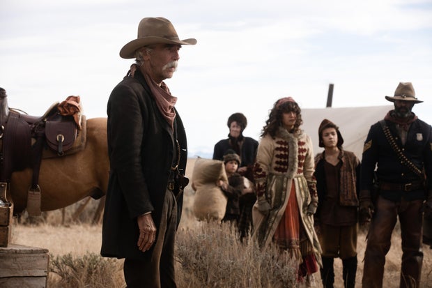 Sam Elliott as Shea of the Paramount+ original series 1883 