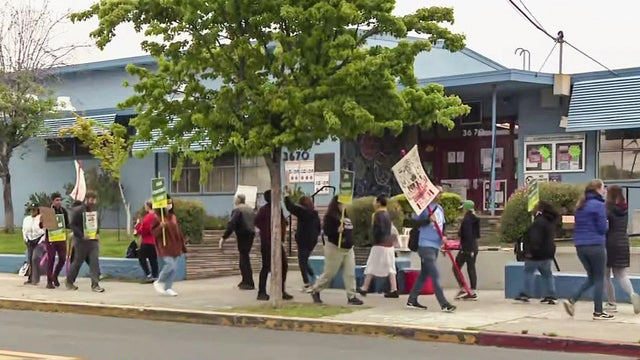 Oakland teacher strike 
