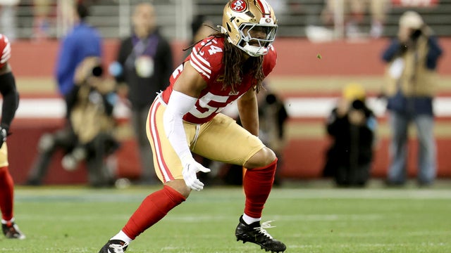 San Francisco 49ers linebacker Fred Warner 