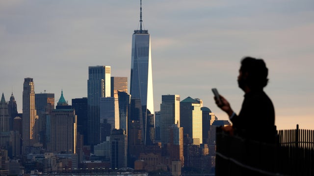 Sunset in New York City 