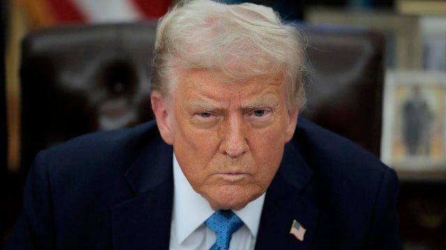 President Trump Signs Executive Orders In The Oval Office 