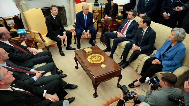 French President Emmanuel Macron Visits The White House 