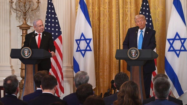 Donald Trump - Benjamin Netanyahu joint press conference in Washington DC 