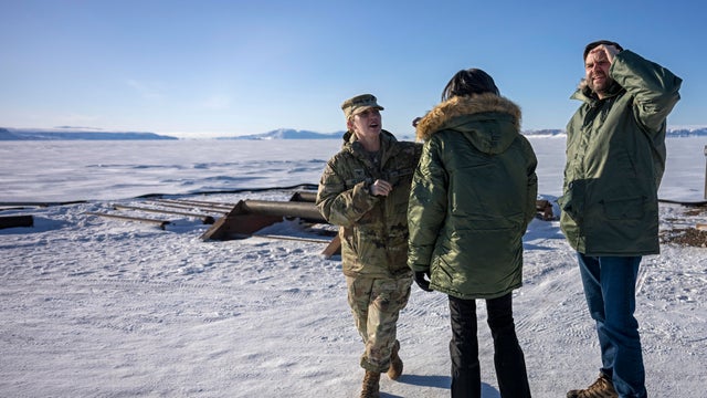 Vice President JD Vance Visits US Military Base In Northern Greenland 