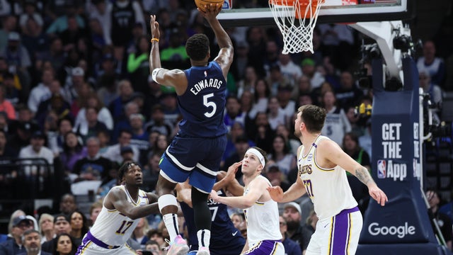 Lakers, Timberwolves, game four of the NBA playoffs. 