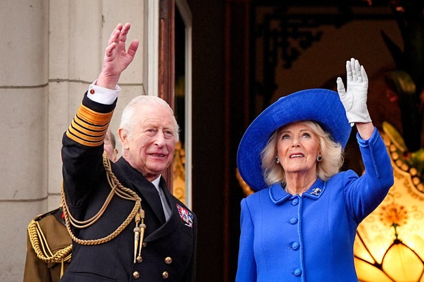 Britain's King Charles III and Queen Camilla 
