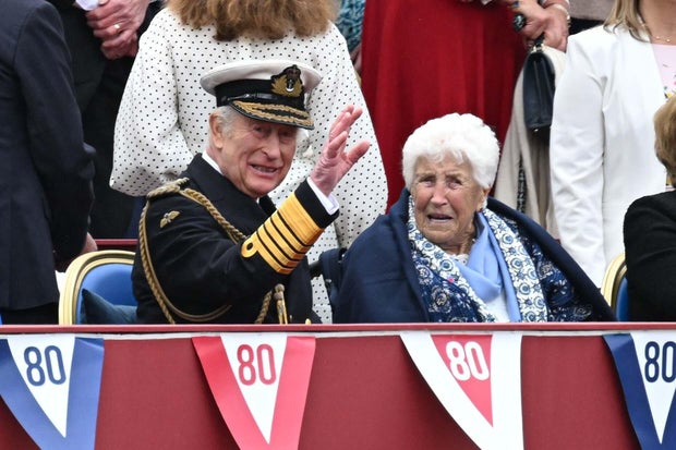 Victory Day celebrations begin in London with Royal Parade 
