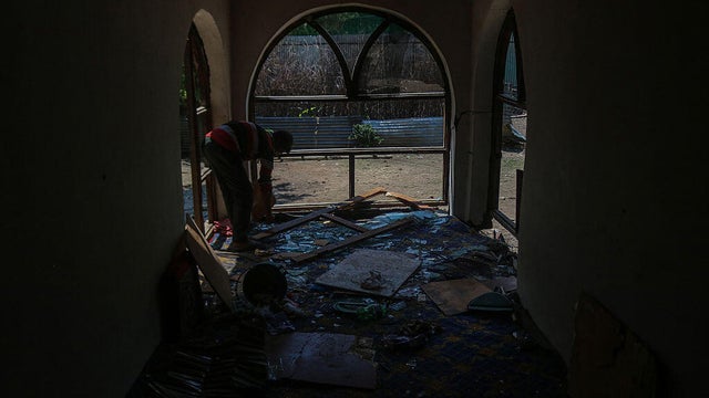 Damage In Uri After Cross-Border Shelling From Pakistan 