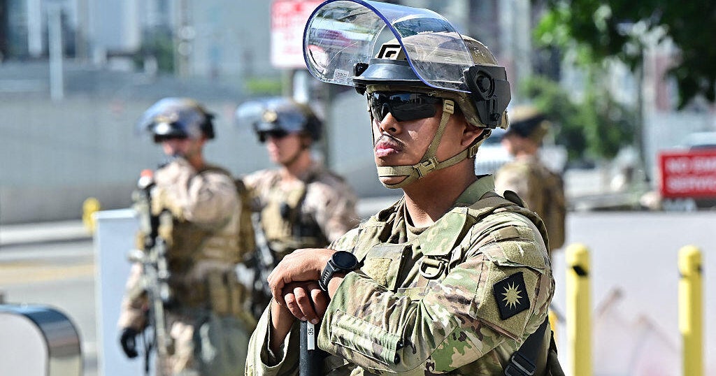 2,000 more National Guard troops being sent to Los Angeles, Pentagon says 