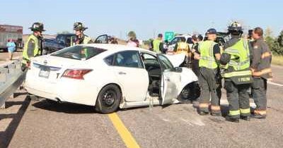 Colorado mother talks from her hospital bed following a wrong-way crash on Highway 285 